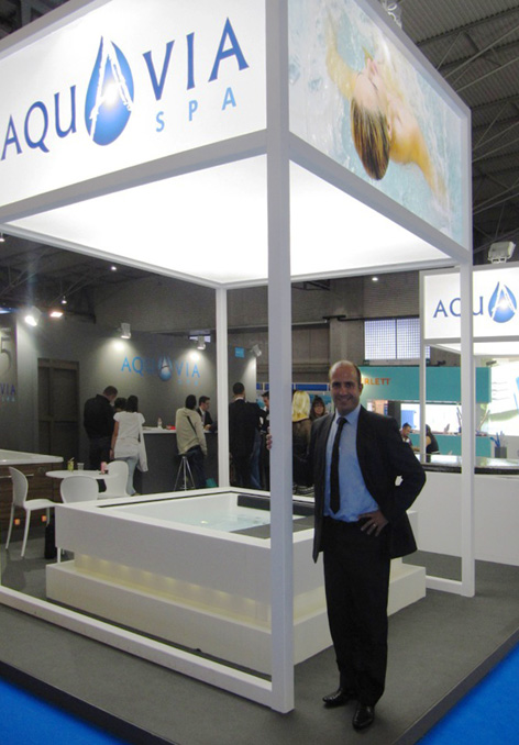 Aquagrup Spa au Salon International de la Piscine, Barcelona 2013 