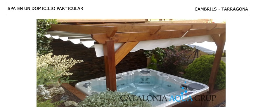 Spa Exterior Pérgola Terraza Jardín CambrilsTarragona