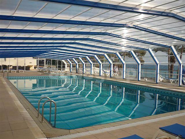 Comprar cubierta alta para piscina telescópica poligonal