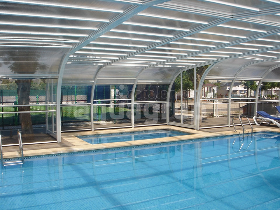 Comprar cubierta de piscina Fija y Rotonda