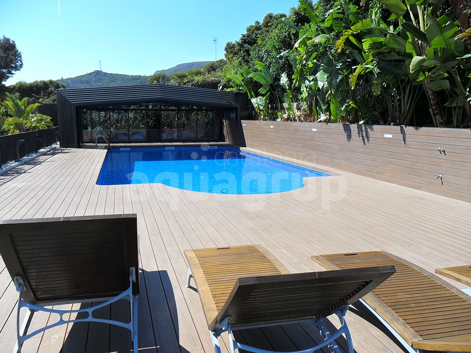 Buy Attached Telescopic Pool Cover