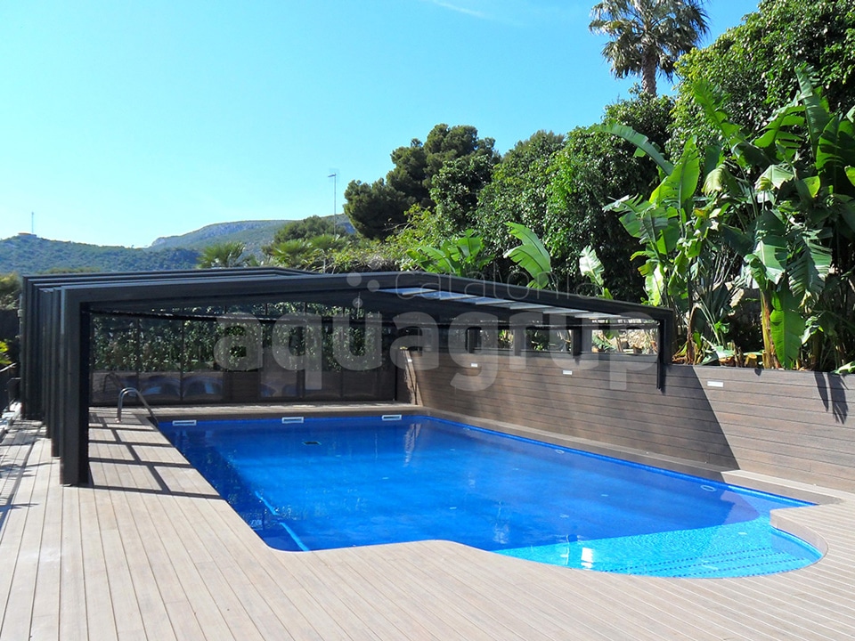 Buy Attached Telescopic Pool Cover