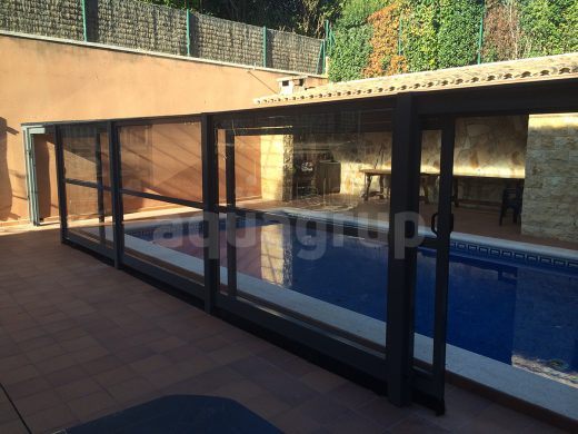 Fotografía cerramientos de piscinas