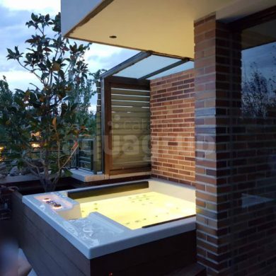 Projecte spa exterior modern