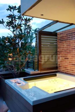 Installation of spas, hot tubs or jacuzzis project