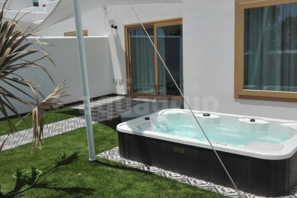 Installation of spas, hot tubs or jacuzzis project