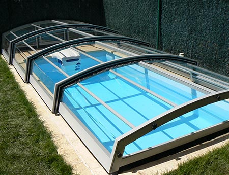 Cobertes per a piscines baixes