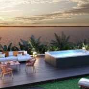 Acheter Swimspa Compact Pool, une mini piscine pour le jardin