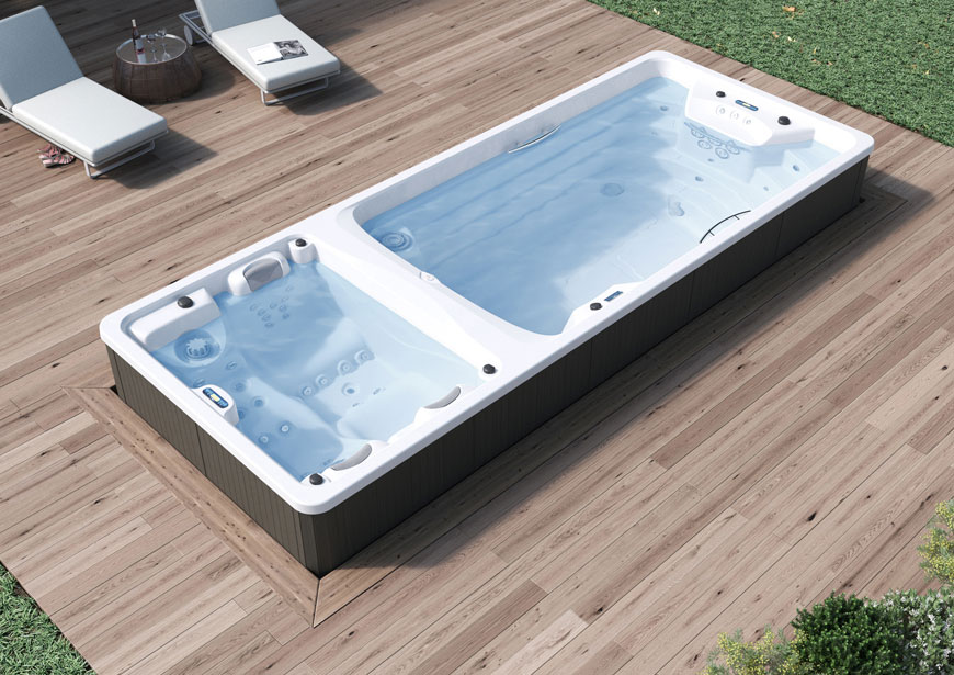 Comprar Swim spa Duo para terraza