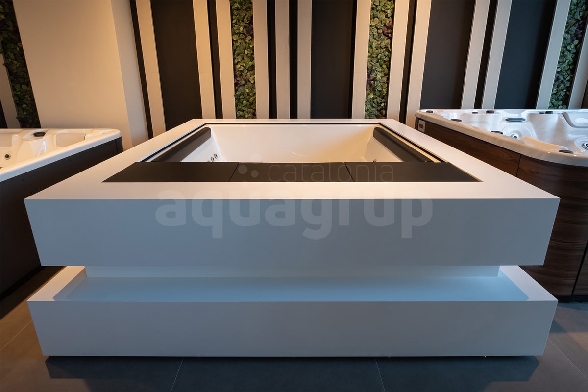 Showroom Aquagrup - ShowRoom Spas, Swimspas et Fermetures à Barcelone - Aquagrup