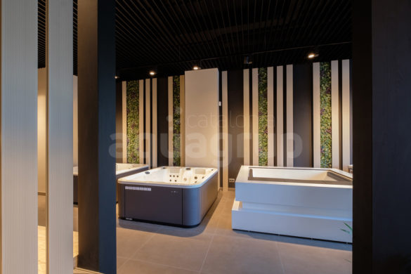 Showroom Aquagrup - ShowRoom Spas, Swimspas et Fermetures à Barcelone - Aquagrup