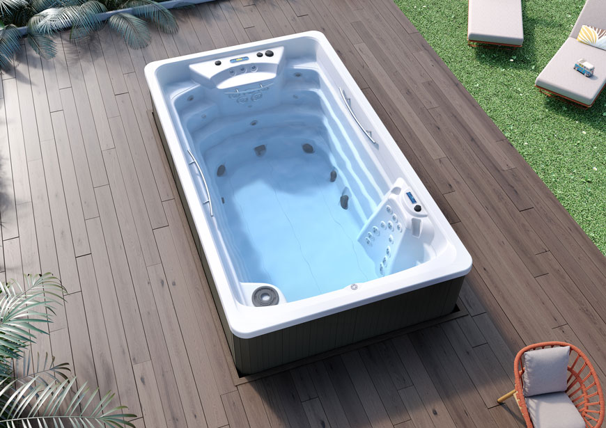 Swimspas, las piscinas que no necesitan licencia de obra