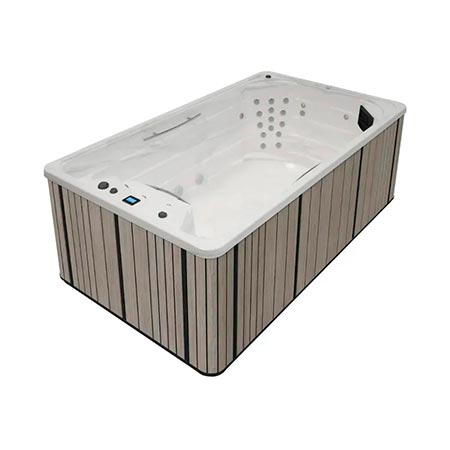 Swim spa Compact Sterling con mueble Swell Moca