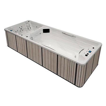 Swim spa Duo Sterling con mueble Swell Moca