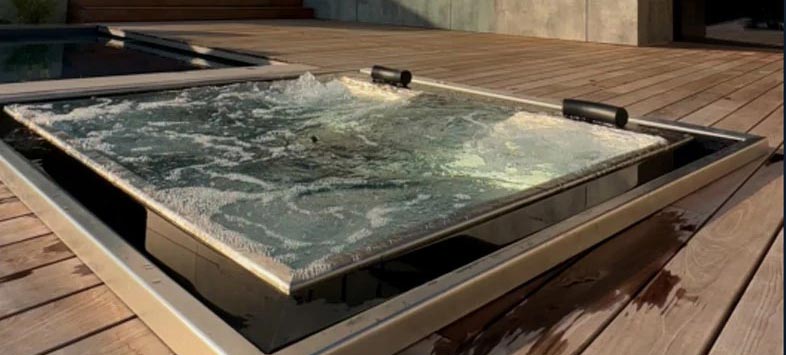 Jacuzzi de acero inox Elegant