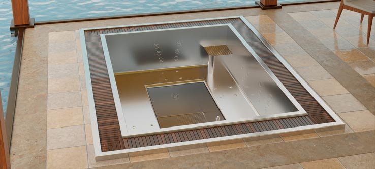 jacuzzis acer inoxidable