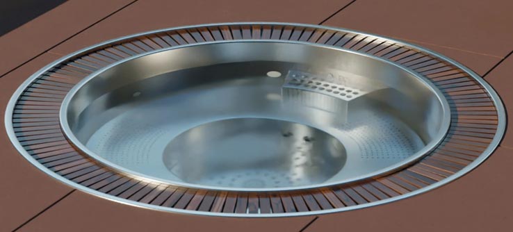 Jacuzzis acer inoxidable rodons