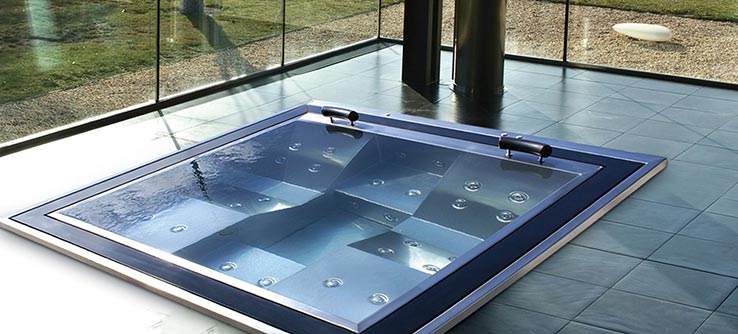 Spa de acero inox Elegant
