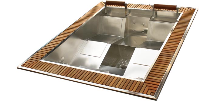 Aquavia Spa acer inoxidable inox