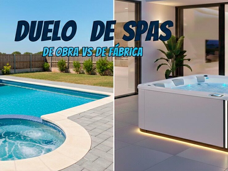 Comparativa de jacuzzi de obra vs spa de fábrica