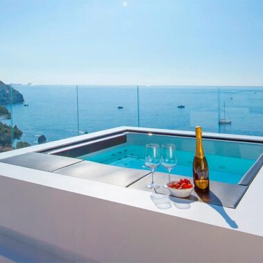 Jacuzzi exterior para hotel contract