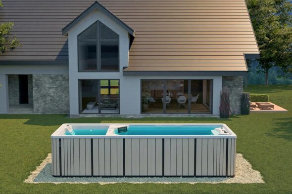 Swim Spa: la combinación entre natación, ejercicios acuáticos y un jacuzzi