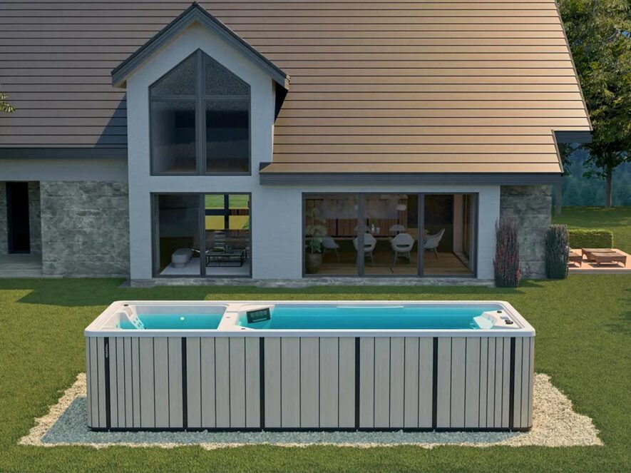 Swim Spa: la combinación entre natación, ejercicios acuáticos y un jacuzzi